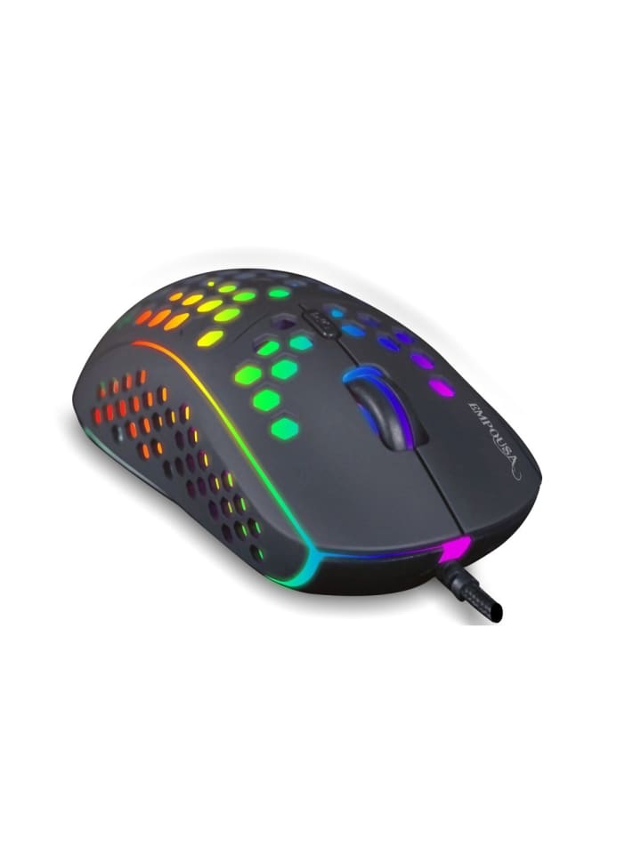 Inca INCA IMG-346 EMPOUSA RGB-Makro-Tasten Professional 6400 DPI 8 Tasten in schwarz günstig kaufen onesize