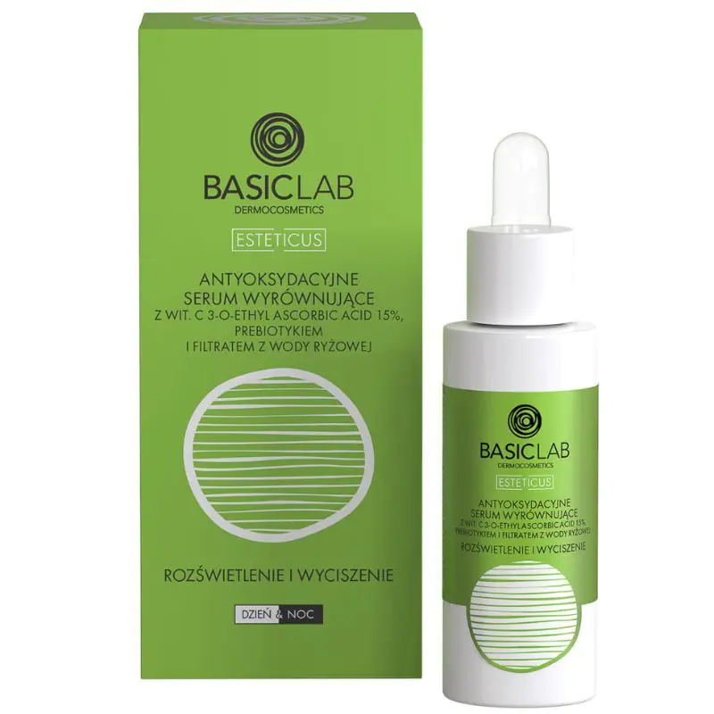 BasicLab Esteticus Tone-Equalizing Serum med C-vitamin 15%