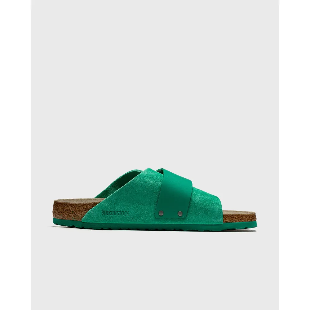 Birkenstock Kyoto VL Soft Suede Nubuck Bold Green 1022370 / grün