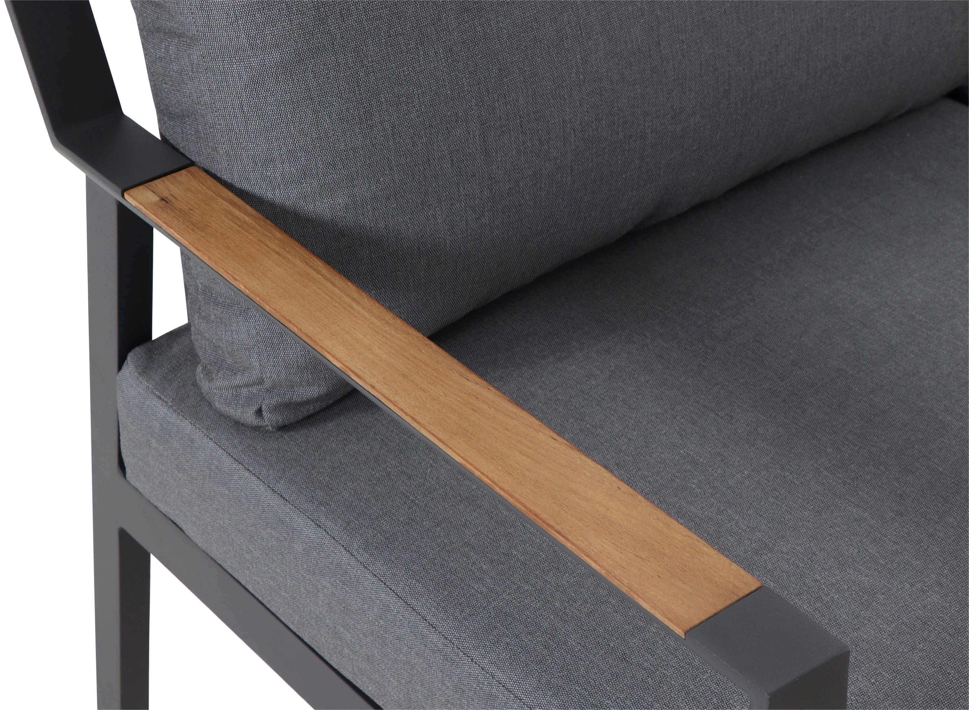Siena Garden Loungesofa Londra, 3-Sitzer, BxTxH: 193x75x86,5 cm