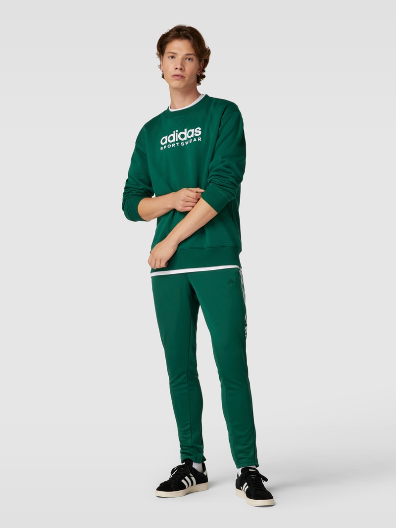 Sweatshirt mit Label-Print in bottle
