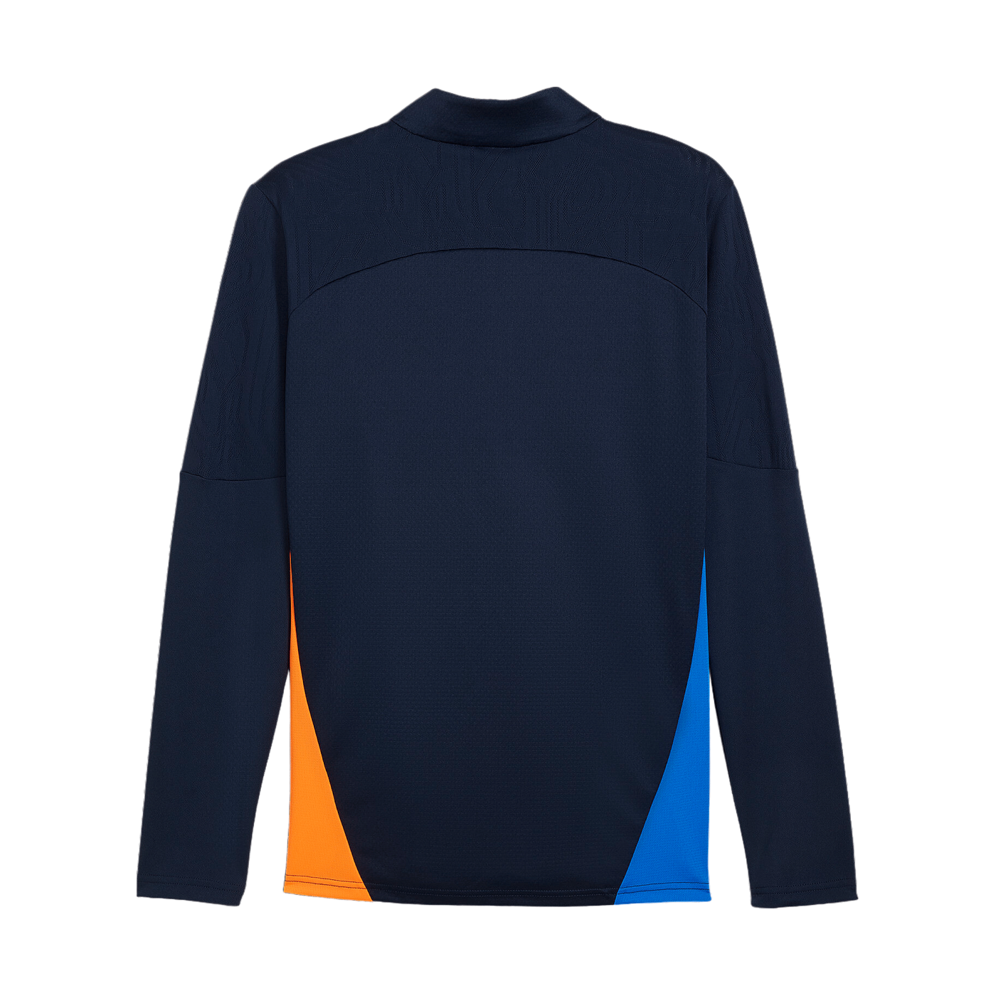 PUMA Olympique Marseille 1/4 Zip Sweatshirt Blau F24