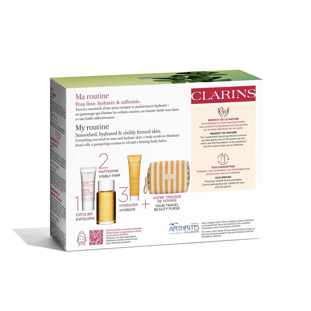 Clarins Coffret Huile Tonic Rituel Peau Neuve Coffret