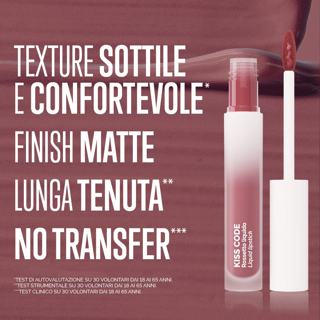 Labbra KISS CODE - Rossetto, Rossetto mat