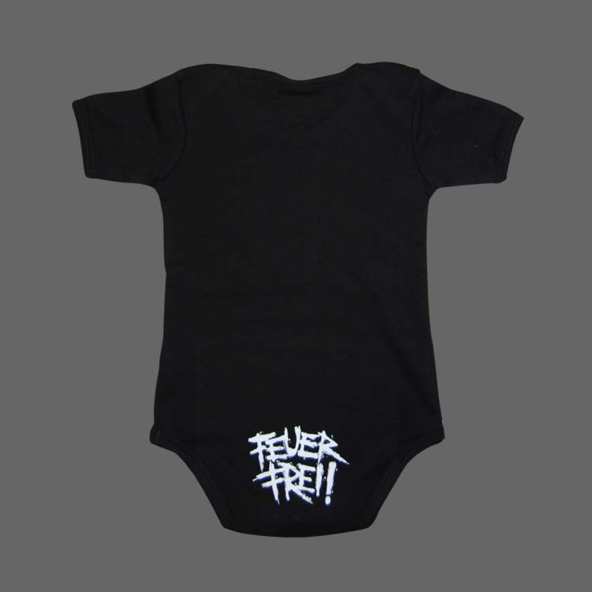Baby Kurzarm Body ”Feuer Frei!”