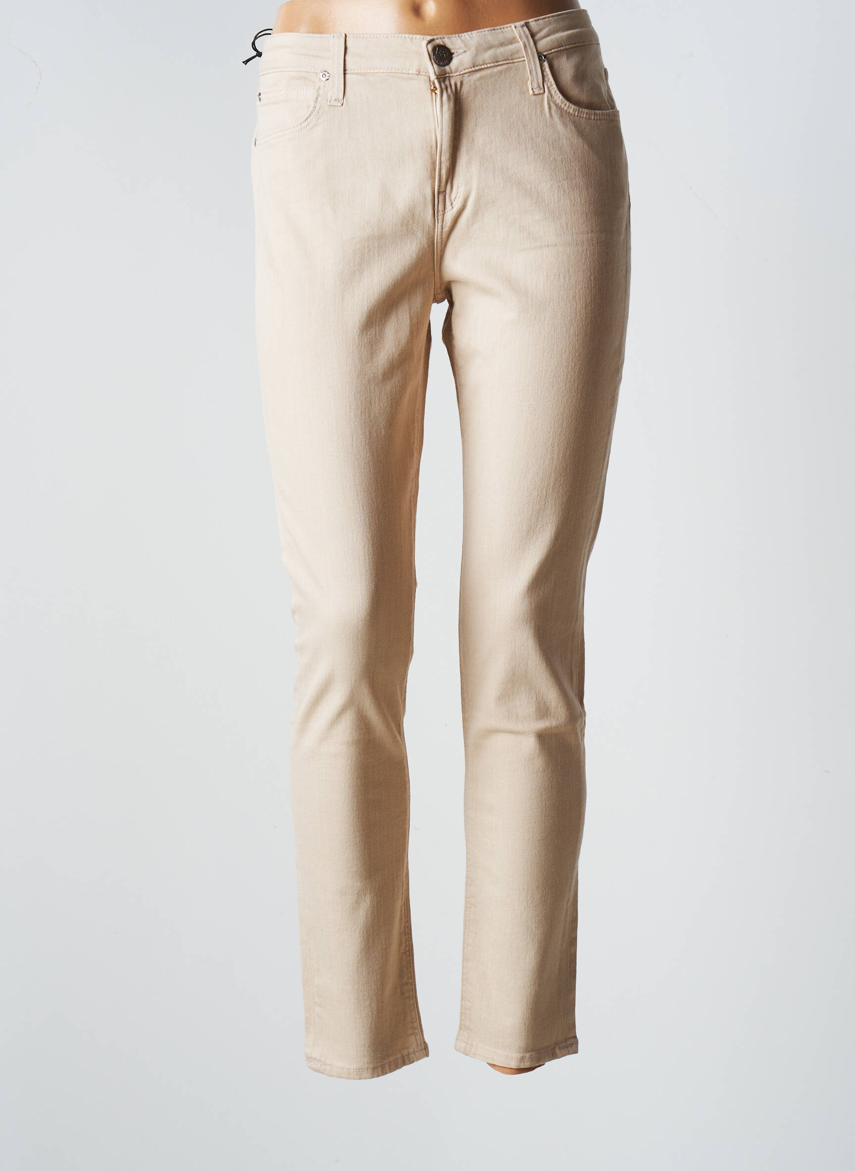 Lee Jeans Skinny Femme couleur beige
