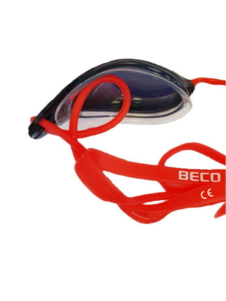 BECO the world of aquasports Schwimmbrille TAMPICO in rot günstig kaufen onesize