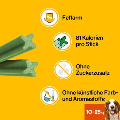 Sparpaket! 168 x Pedigree DentaStix Tägliche Zahnpflege / Fresh