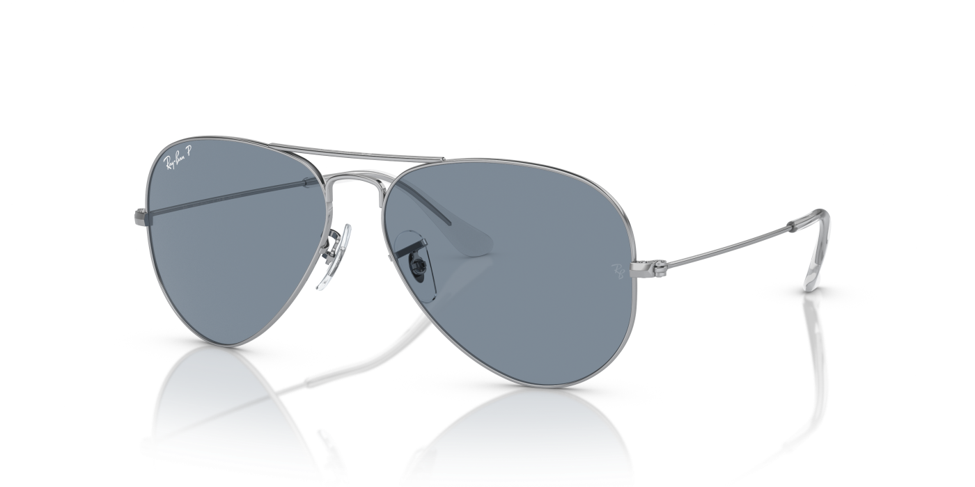 AVIATOR CLASSIC - Albastru argintiu lustruit