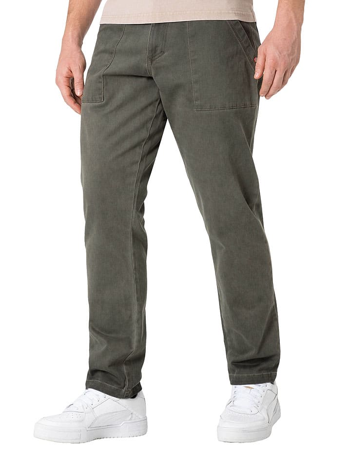 Timezone Hose ''Luke'' - Regular fit - in Grün günstig kaufen