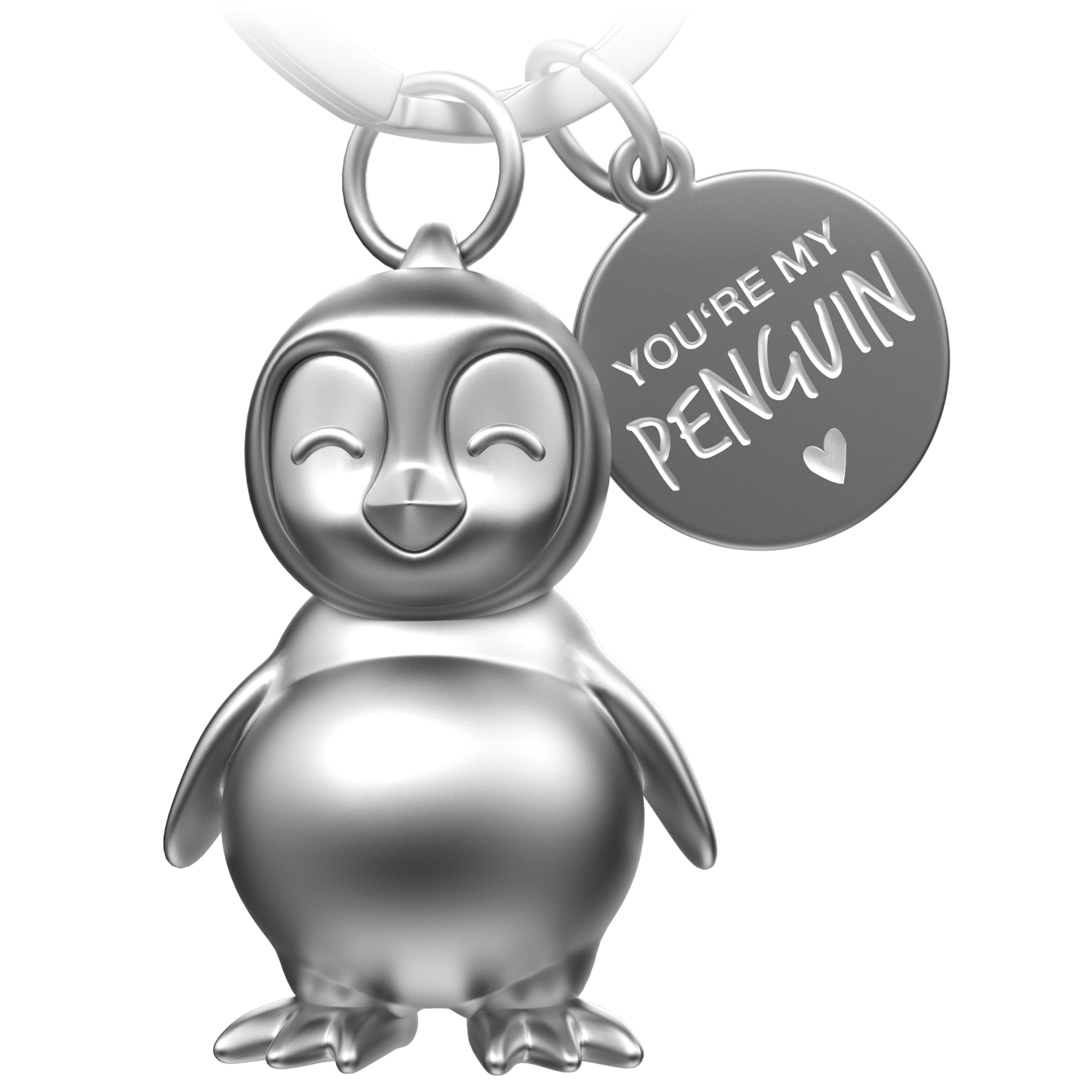 FABACH Schlüsselanhänger Pinguin Glücksbringer Frosty - Geschenk Frau Freundin