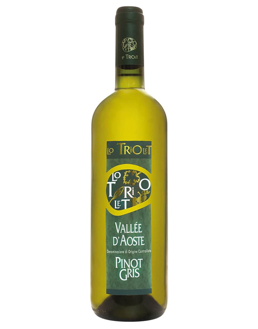 Vallée d'Aoste Pinot Gris DOC Élevé en Barriques 2019 Lo Triolet 0,75 ℓ