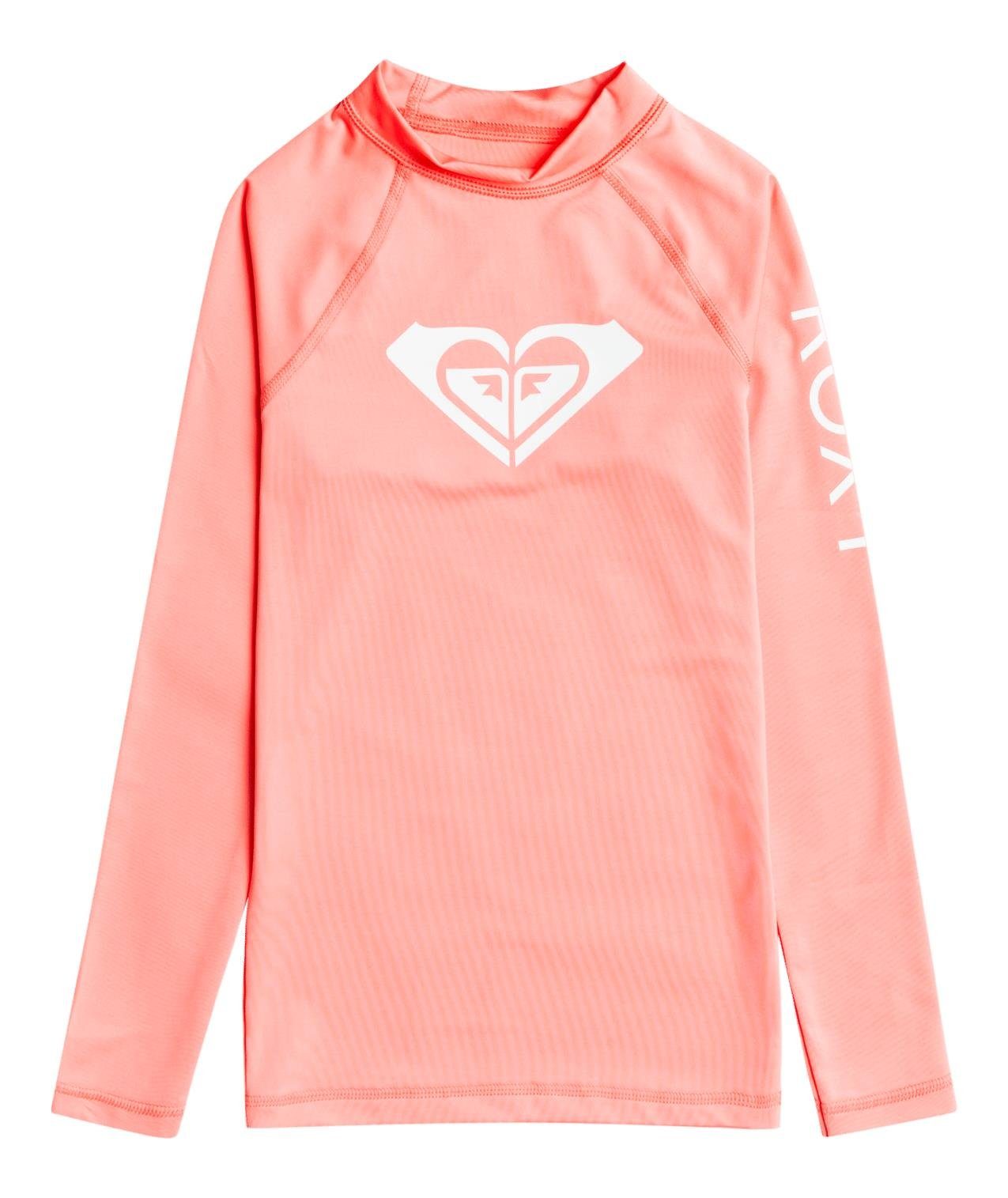 Roxy Rash Guard Roxy Kinder Girls Rash Guard WHOLE HEARTED L G