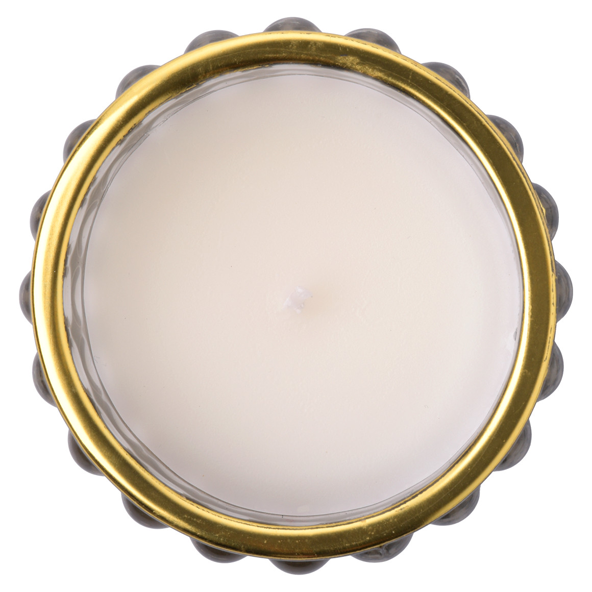 Duftkerze im Glas mit Vanilleduft