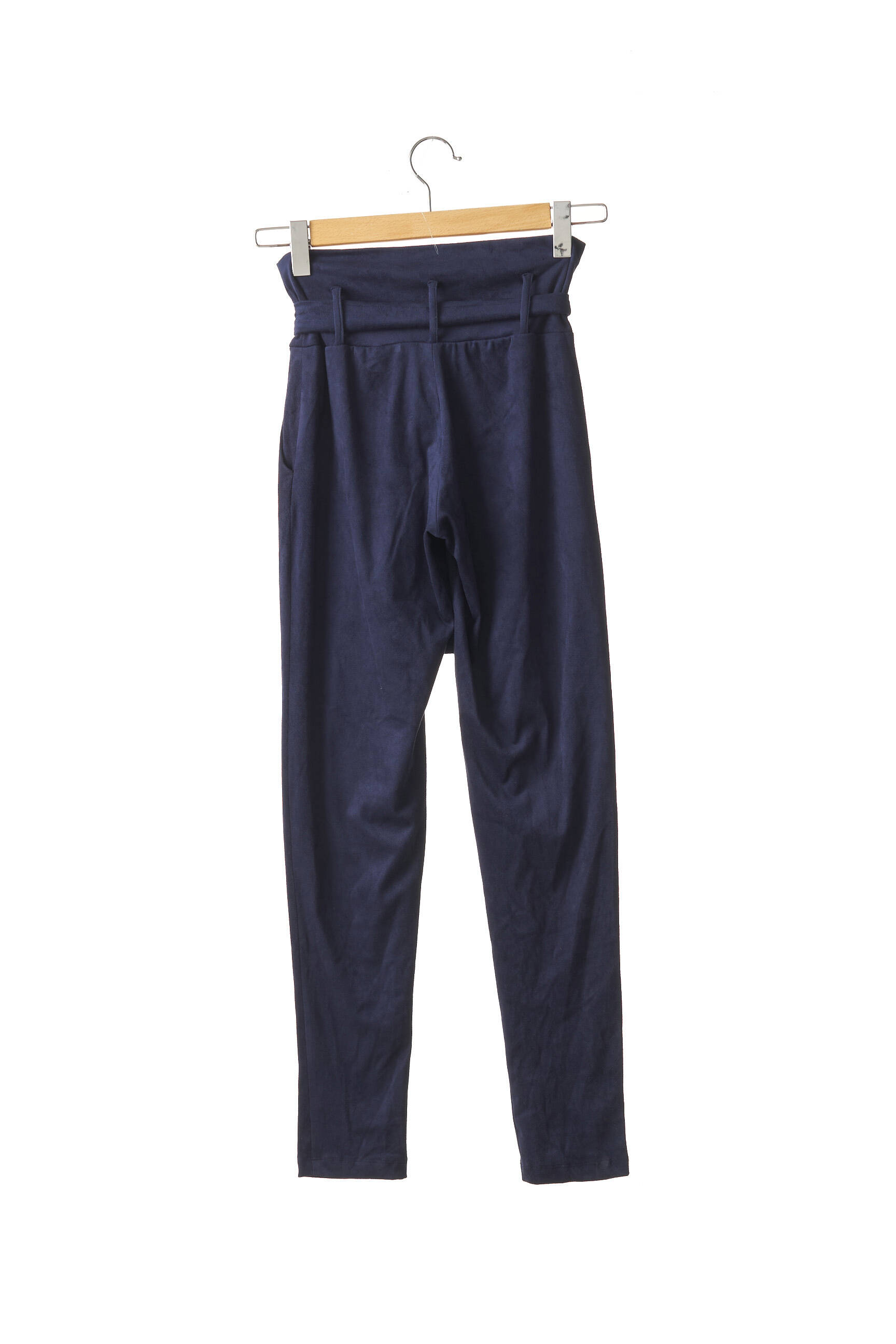Fragile Pantalons Maternite Femme couleur bleu