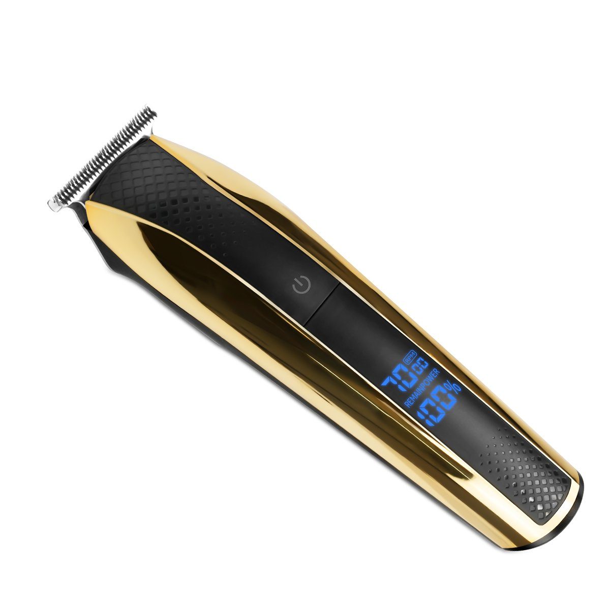 7Magic Haarschneider Haarschneidemaschine Profi, Wasserdicht Haarschneider Herren, Trim Rasierer, T-Blade Trimmer für Männer mit 4 Kamm und LED Anzeige