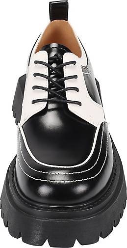 ekonika Halbschuhe in zweifarbigem Design