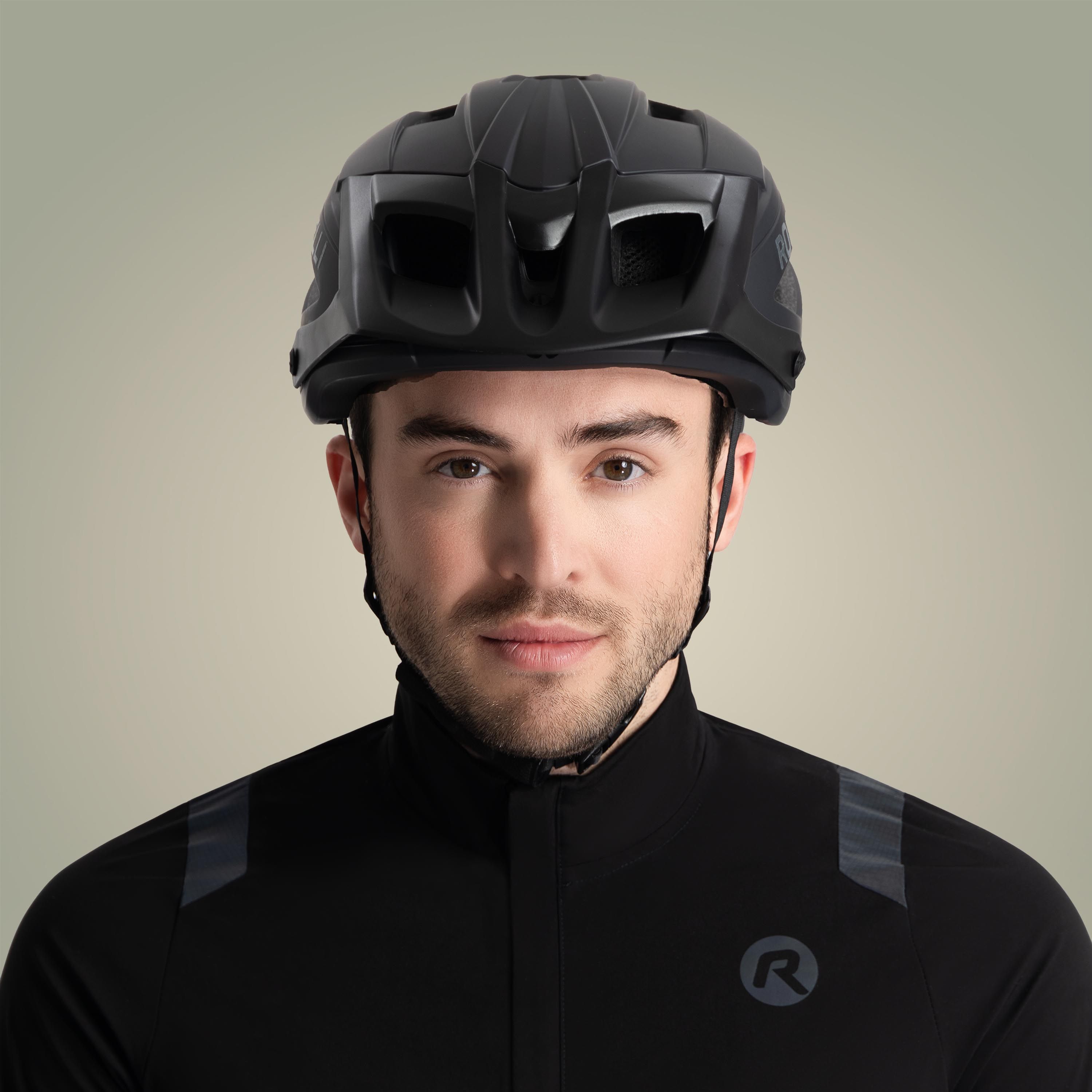 Rogelli Onyx Schwarz Unisex Fahrradhelm