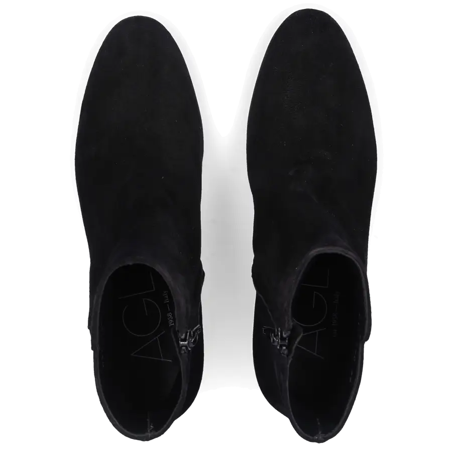 AGL Attilio Giusti Leombruni - Klassische Stiefeletten D140530 Wildleder - schwarz