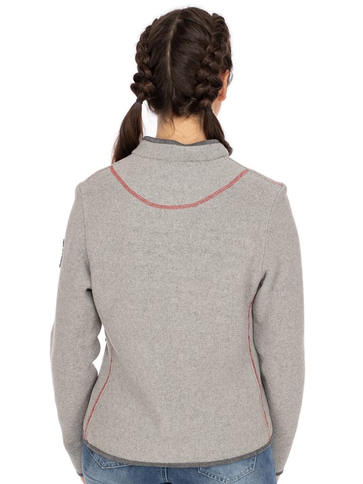 Almgwand Strickjacke STANSKOGEL in grau günstig kaufen