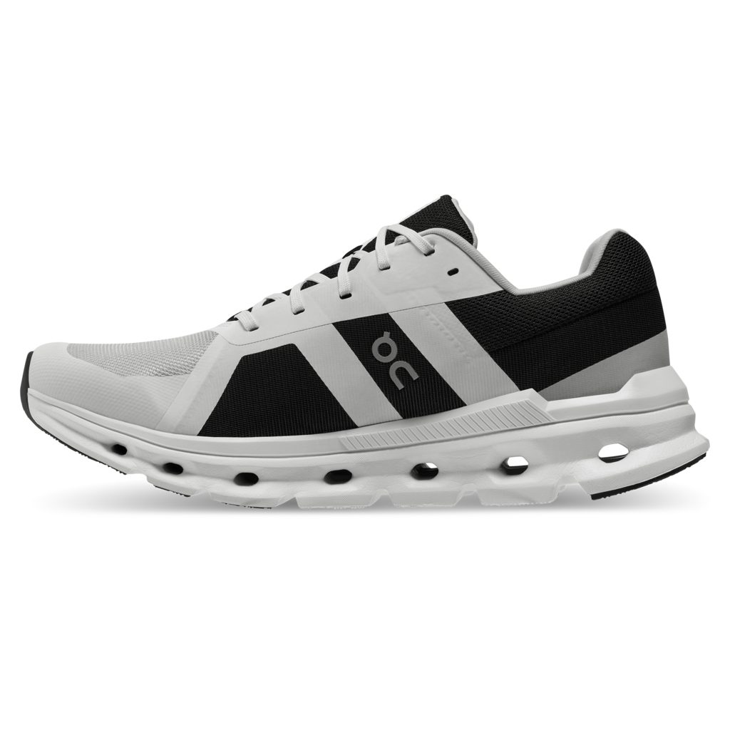 ON RUNNING Cloudrunner GLACIER, BLACK Laufschuh