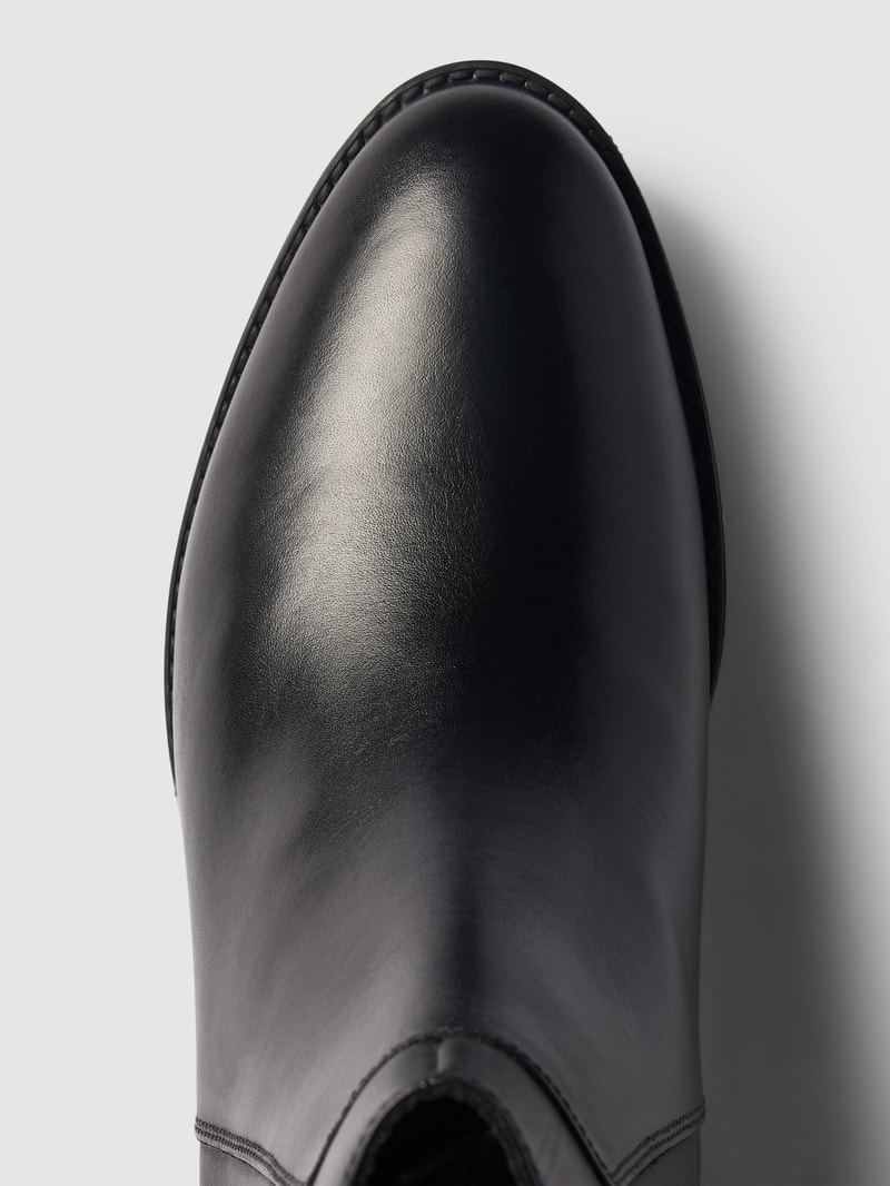 Chelsea Boots aus echtem Leder Modell 'FELICITY' in schwarz
