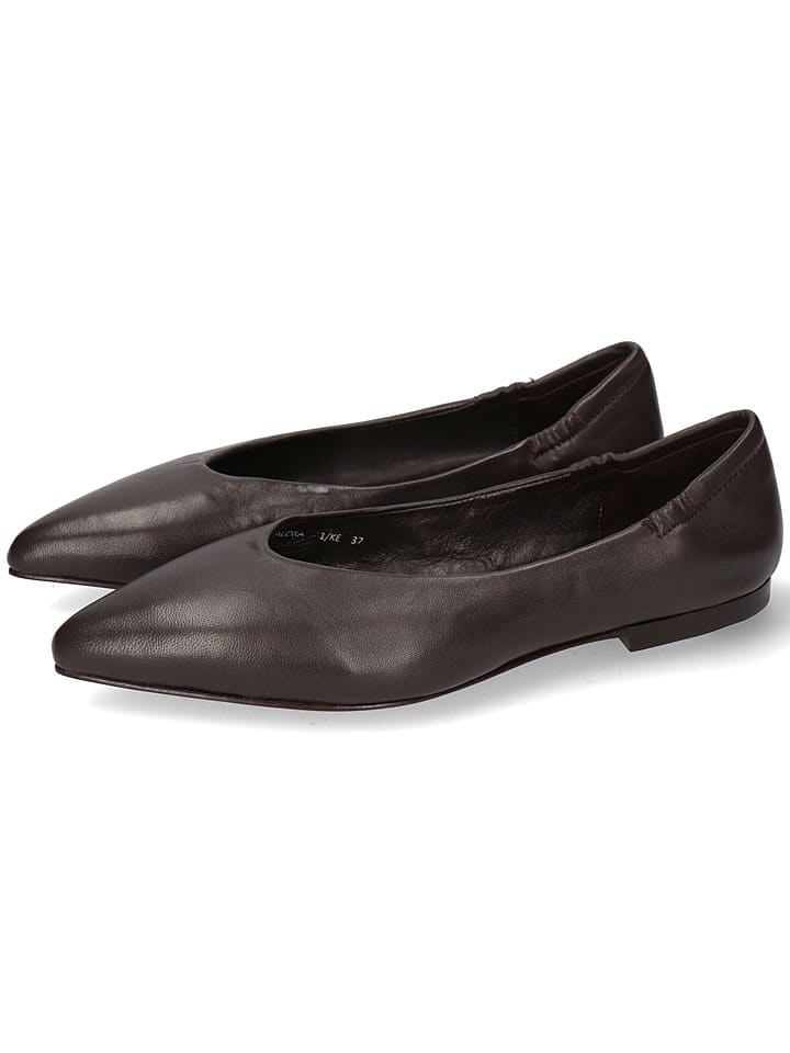 MELVIN & HAMILTON Leder-Ballerinas 
