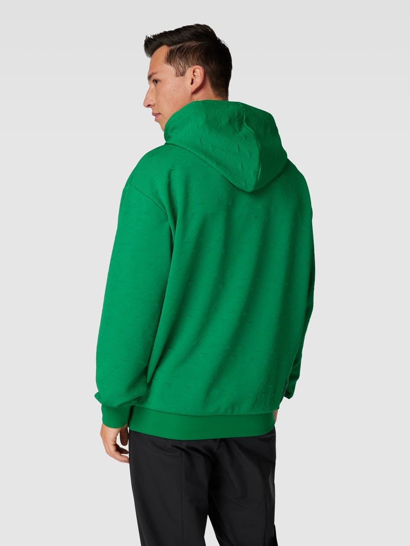 Hoodie mit Känguru-Tasche Modell 'Sly AJ' in hellgrün