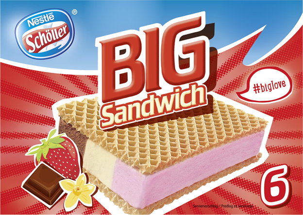 Nestlé Schöller Big Sandwich
