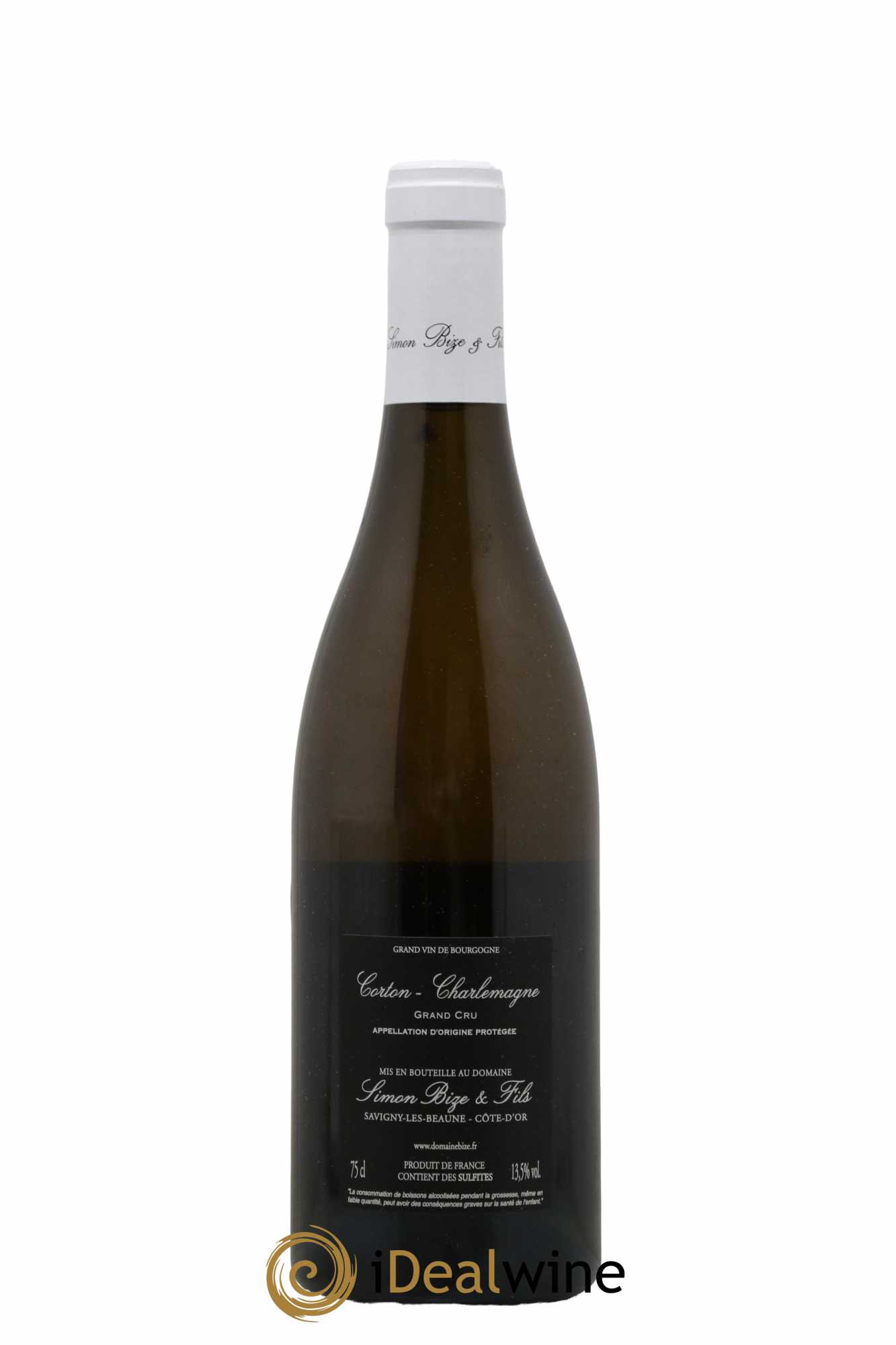 Corton-Charlemagne Grand Cru Simon Bize & Fils  2019 - Lot de 1 Bouteille