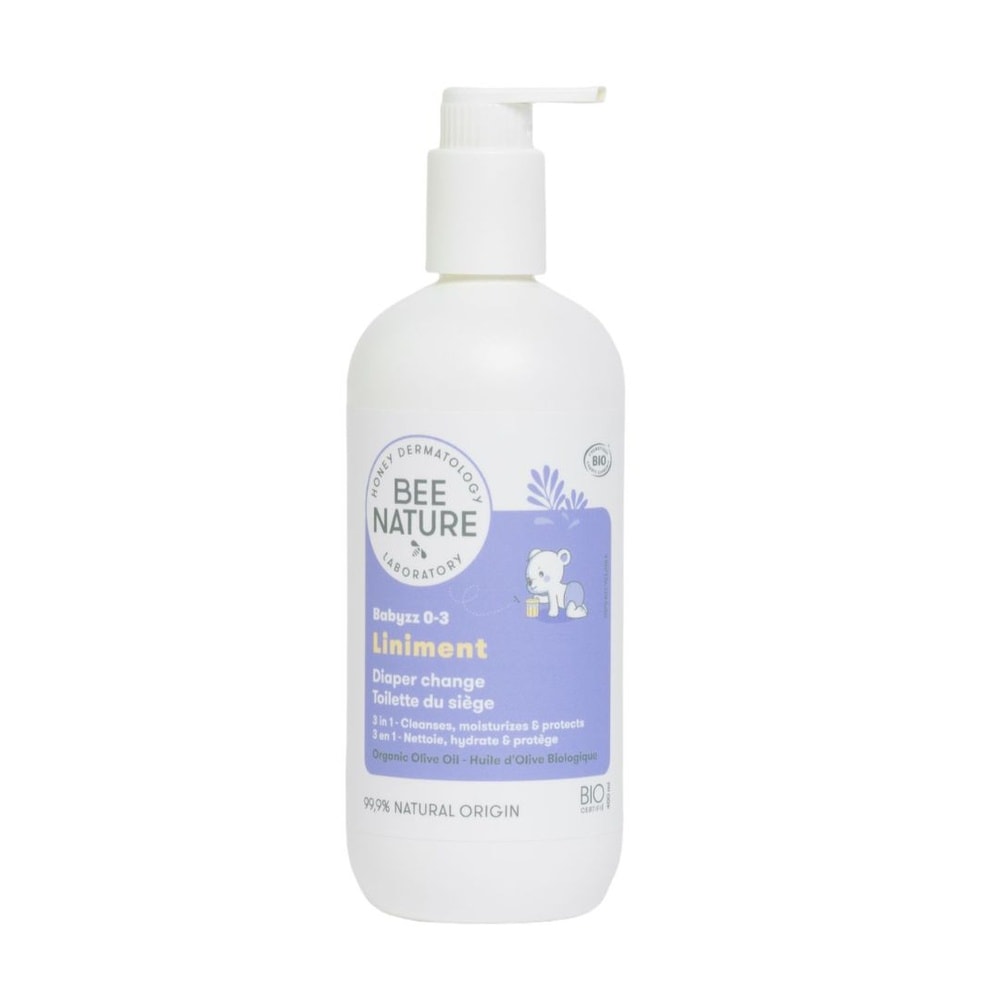 bee nature Babyzz Toilette du siège 400ml - Liniment (COSMOS Organic) Liniment bébé