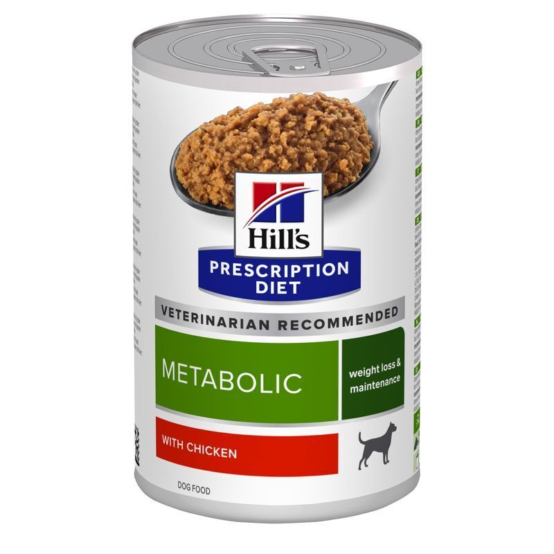 Hill's Hundenassfutter Hill's Prescription Diet Metabolic mit Huhn 12x370g
