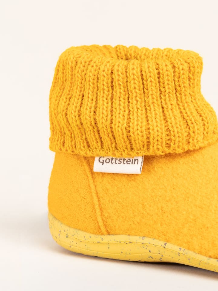 Gottstein Hausschuh Alpine Boot RU in gelb günstig kaufen