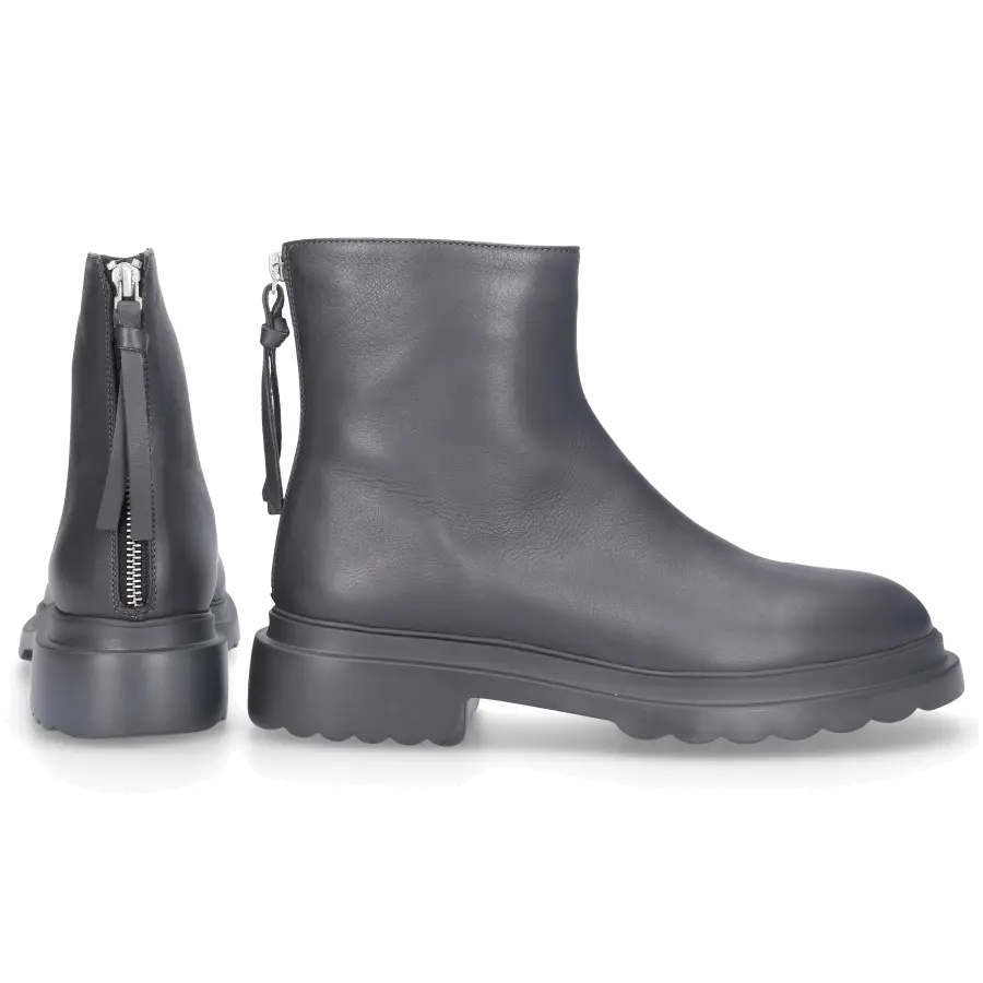 Pomme D`OR - Stiefeletten 0355 Kalbsleder - grau