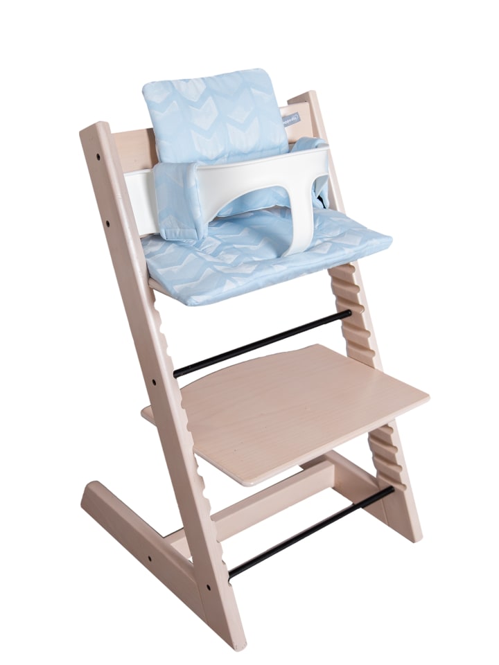 Hoppediz Kinderstuhlpolster Hochstuhl Sitzkissen Set für Stokke Tripp Trapp in Amsterdam aqua günstig kaufen onesize
