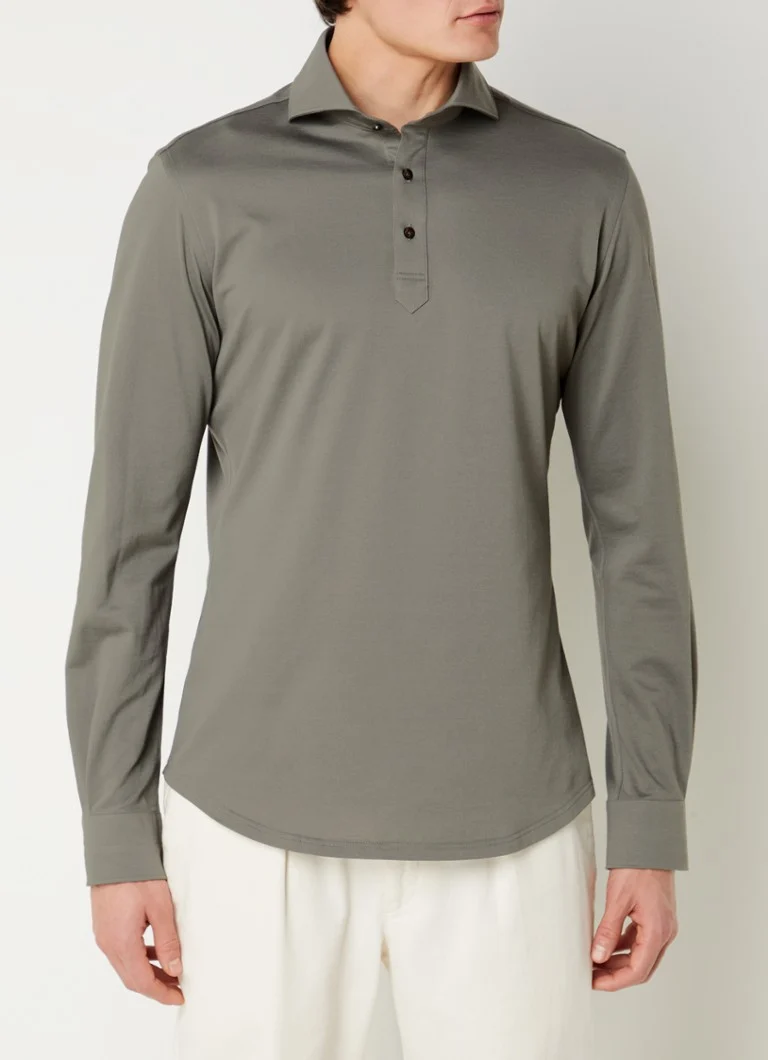 Polo Profuomo de corte regular com elasticidade