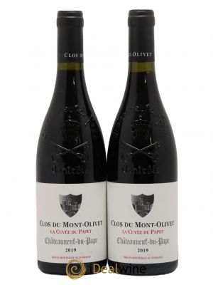 Châteauneuf-du-Pape Cuvée du Papet Clos du Mont-Olivet  2019 - Lot de 2 Bouteilles