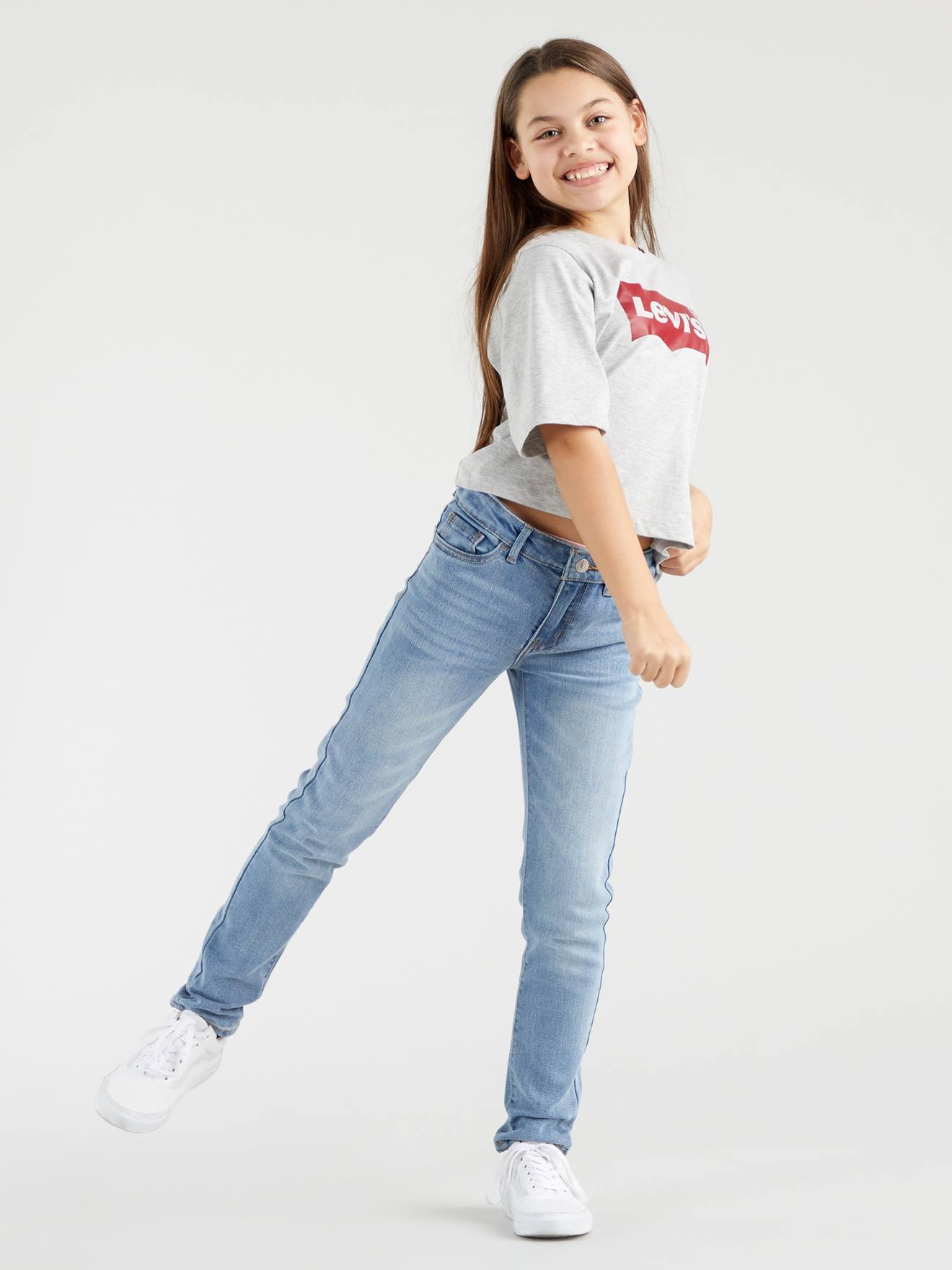 Levis Mädchen Superskinny-Jeans 710 Levi's - himmelblau