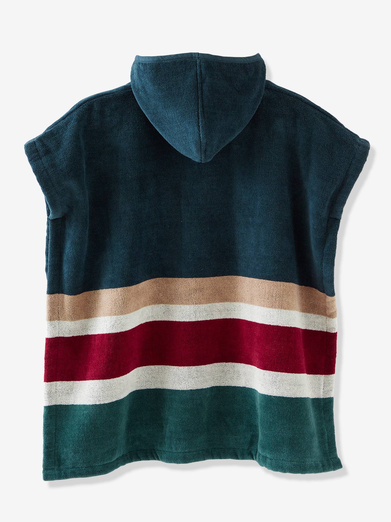 Vertbaudet Kinder Badeponcho DANDY Oeko-Tex - marine