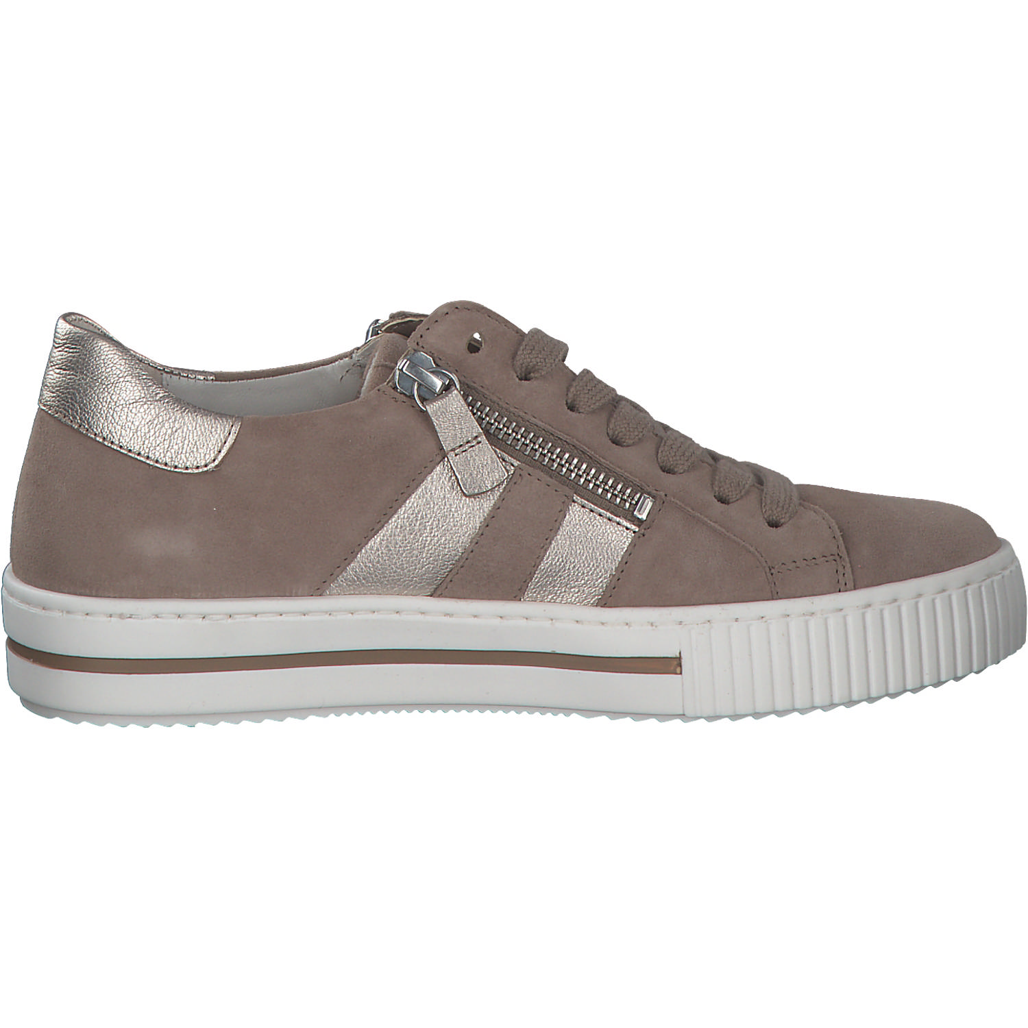 Gabor 63.360, Sneakers Low, Damen, rabbit/puder