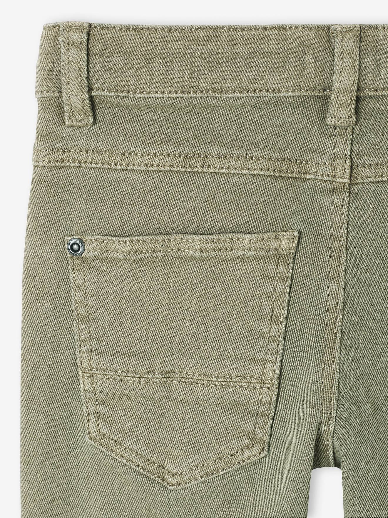 Vertbaudet Jungen Slim-Fit-Hose, Hüftweite REGULAR - schokolade
