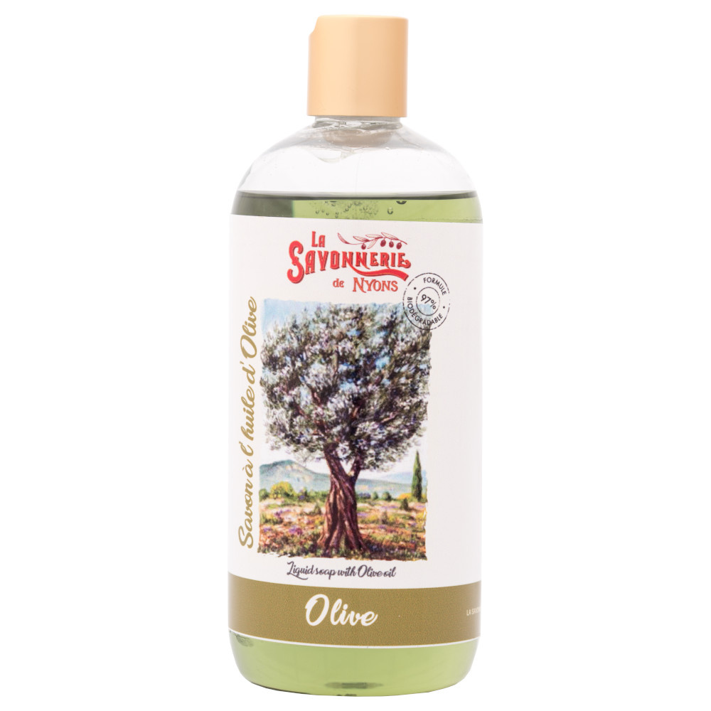 La savonnerie de nyons Savon Liquide 1l Olive Savon liquide