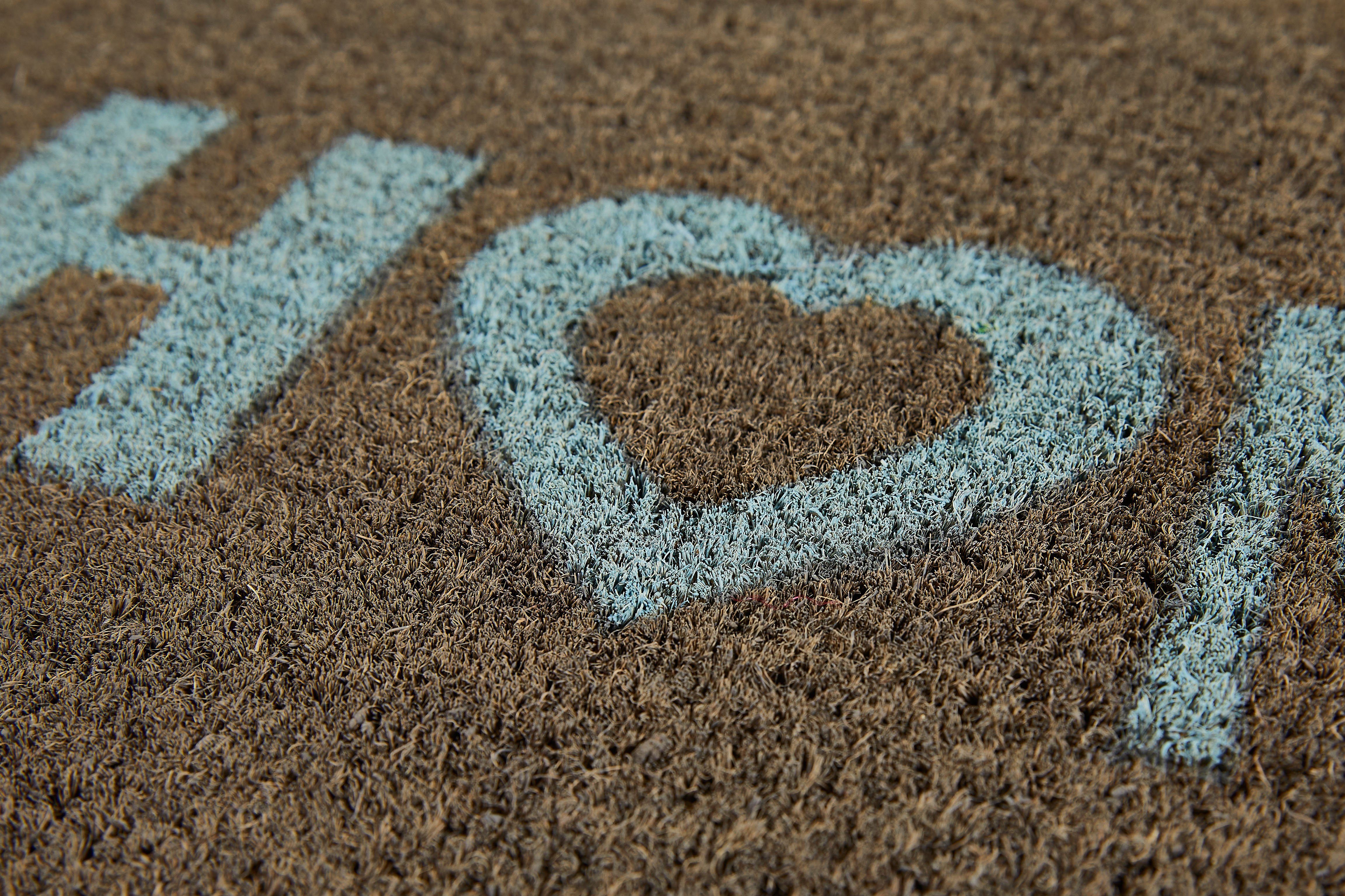 Fußmatte Kokos Home Heart, Andiamo, rechteckig, Höhe: 15 mm, Schmutzfangmatte, Kokosmatte, mit Spruch, In- und Outdoor geeignet