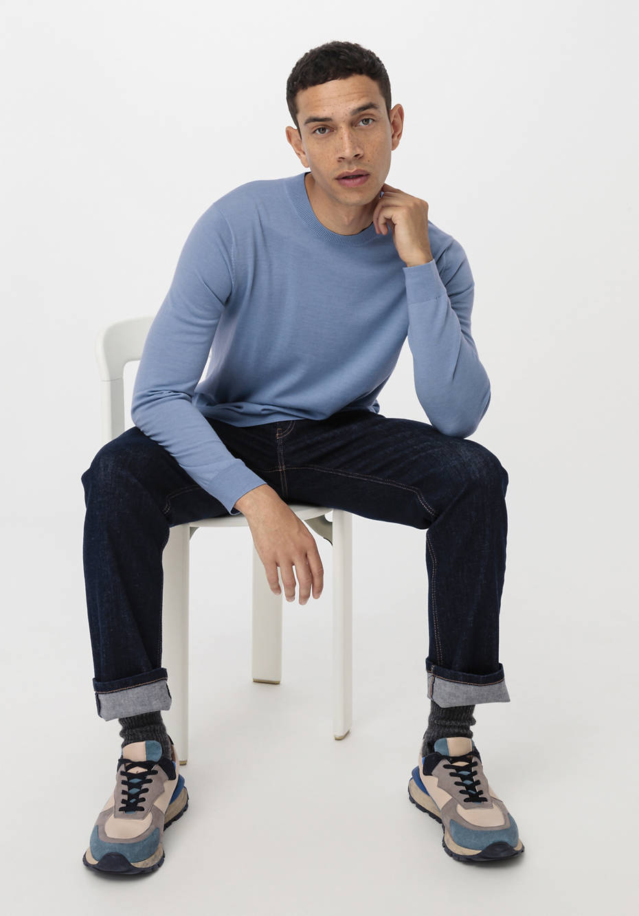 Pullover aus reiner Bio-Merinowolle