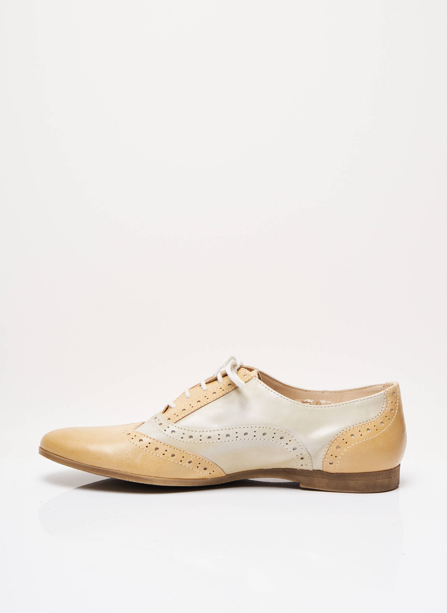 Zokka Derby Femme couleur beige