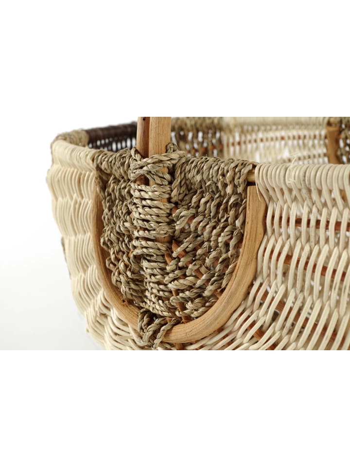 kobolo Einkaufskorb BROWNREEDBIN in Braun günstig kaufen onesize