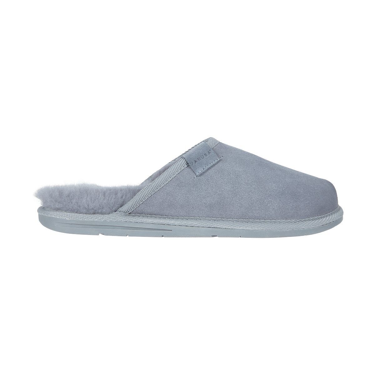 Vanuba SOAY Herren Hausschuh Echtleder Hüttenschuhe/Winter-Hausschuhe/Gefüttert
