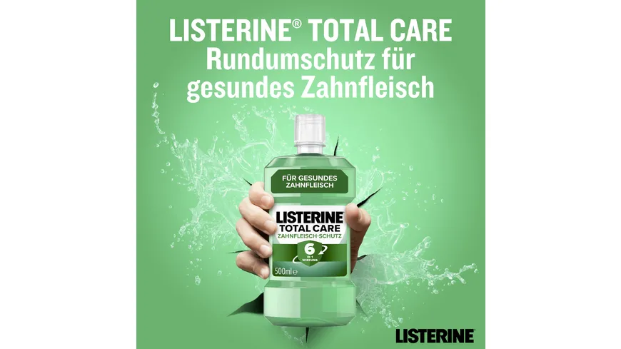 Listerine Mundspülung Total Care Zahnfleisch-Schutz 500 ml