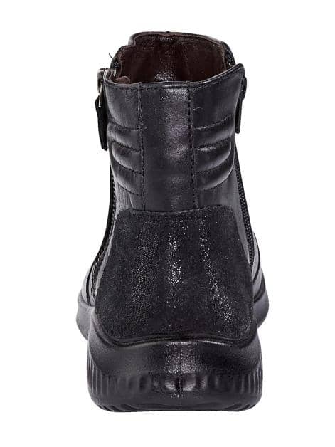 Stiefelette mit Lammfellfutter