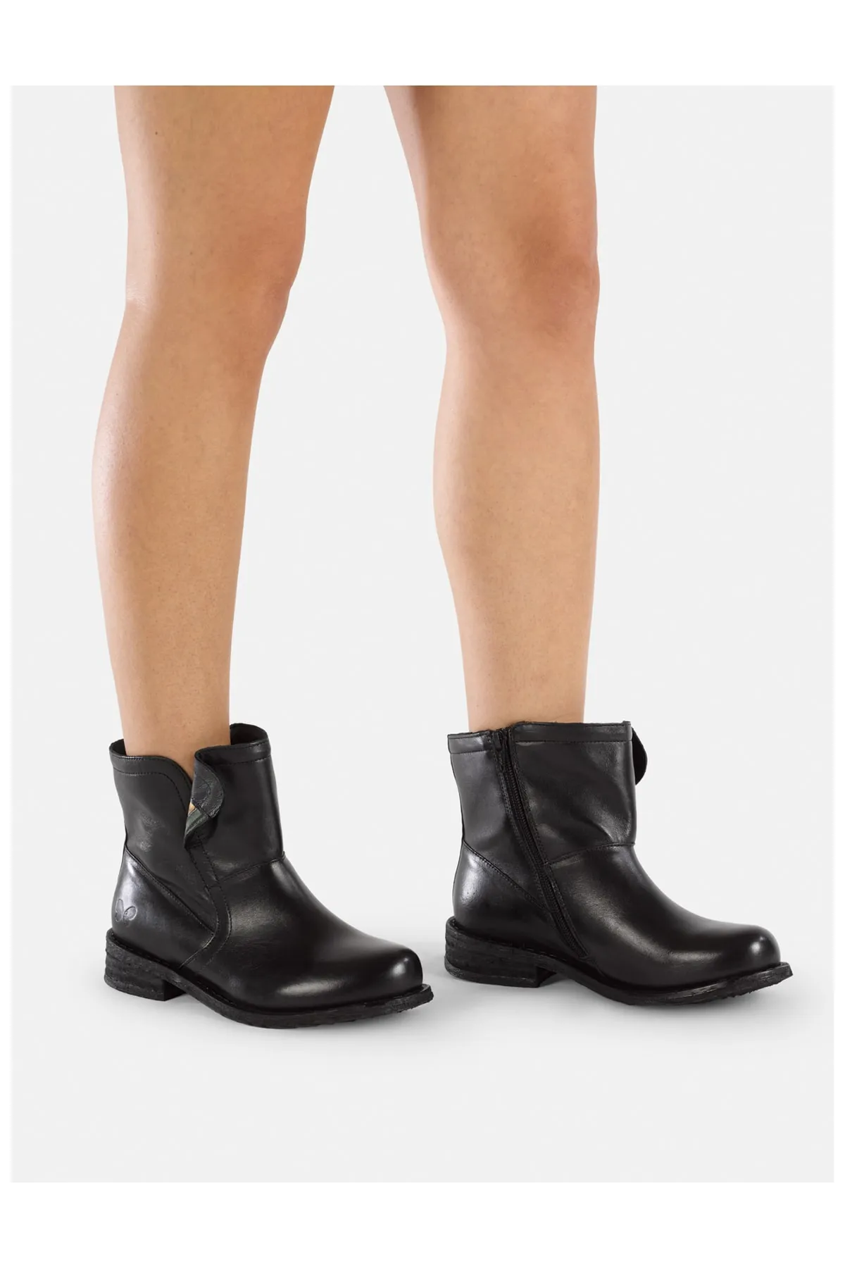 Felmini  Stiefelette - Schwarz - Blockabsatz